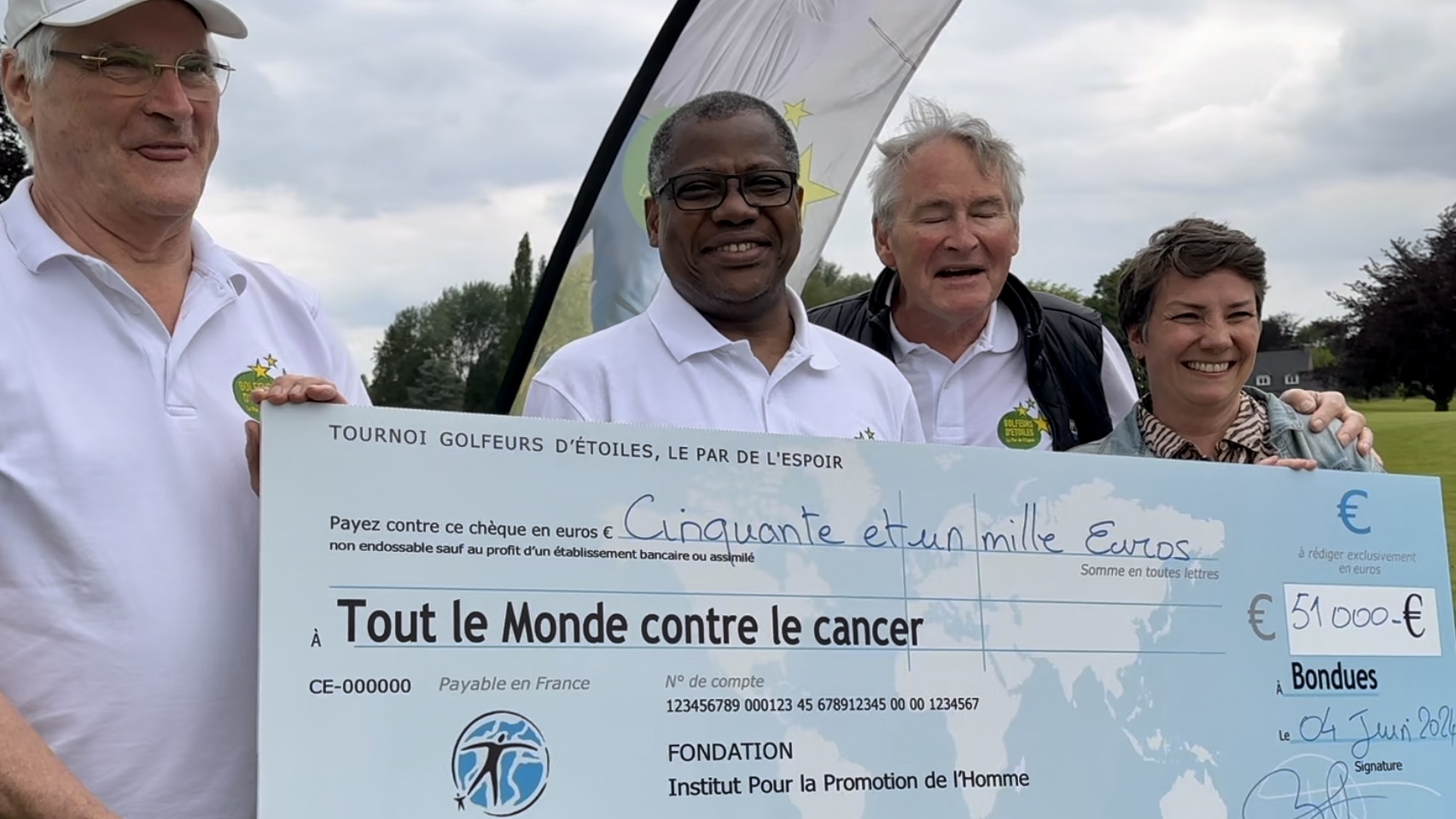 Golfeurs d'Étoiles 2024 - Flandres : Une Journée de Solidarité et d'Espoir pour les Enfants Atteints de Cancer